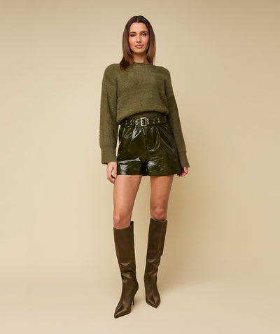 FAUVE SWEATER - GREEN