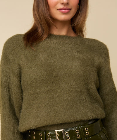 FAUVE SWEATER - GREEN