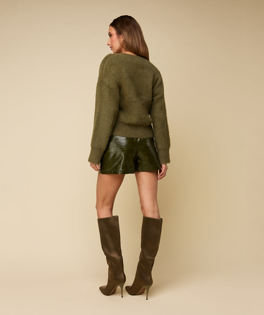 FAUVE SWEATER - GREEN