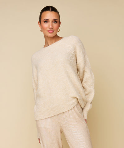 MOXI SWEATER - CREAM