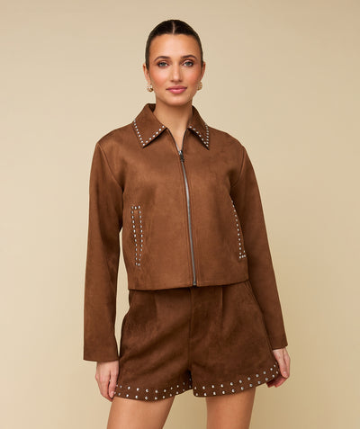 GEMMA JACKET - CAMEL