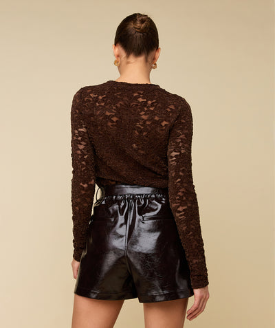 VELVET LACEY TOP