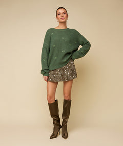 MILU SWEATER - GREEN