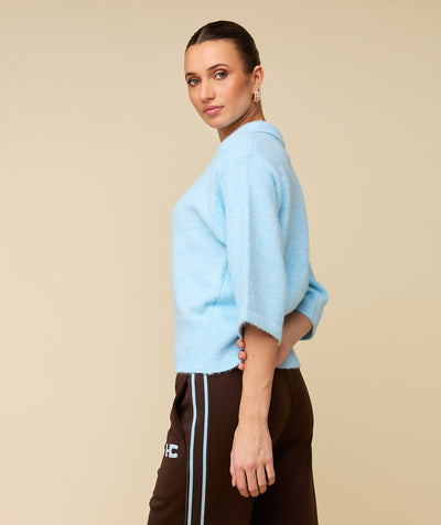 BEAU SWEATER - LIGHT BLUE