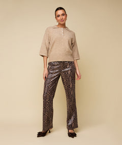 BEAU SWEATER - CAMEL