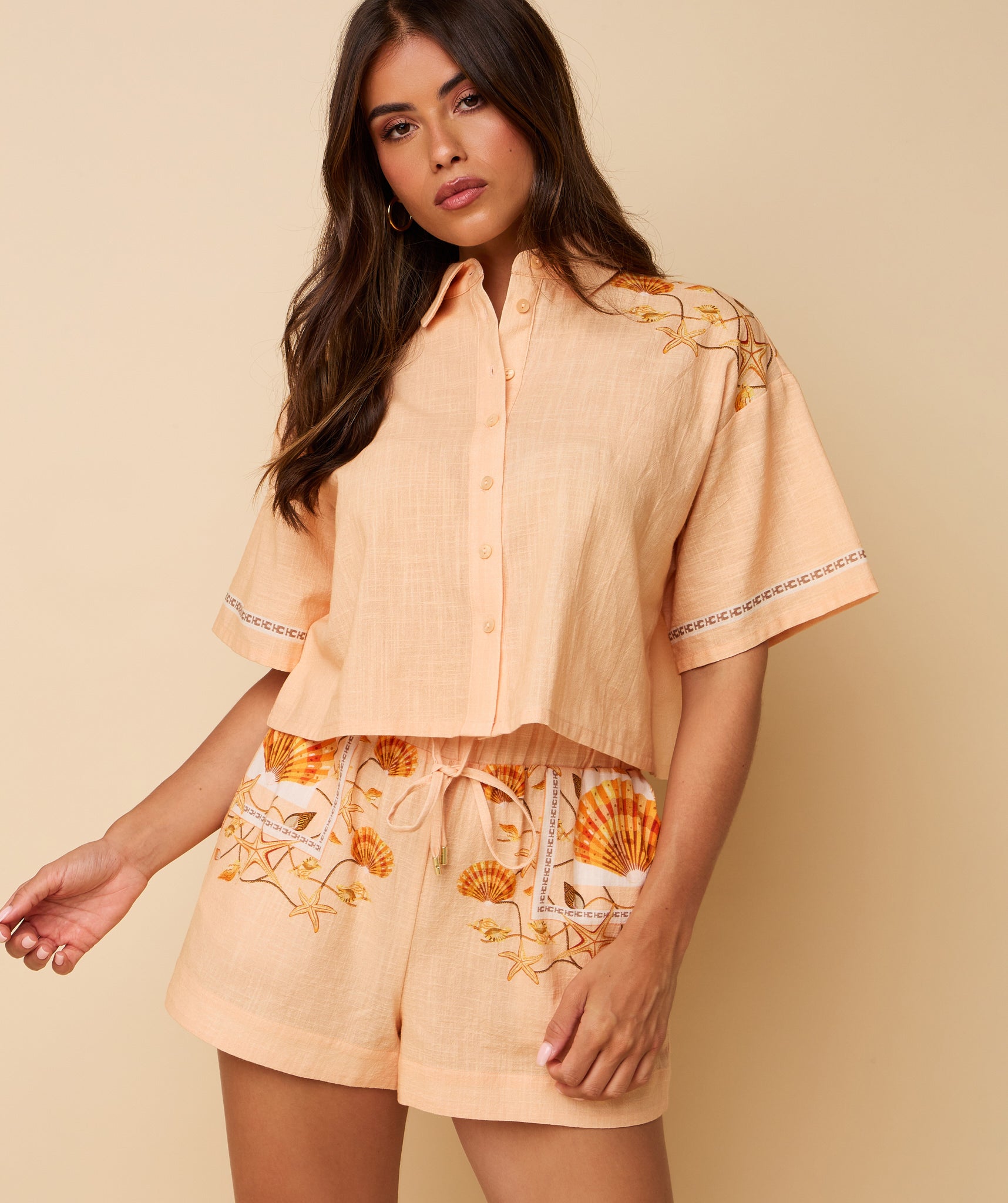 Sav Blouse ~ Cream Blush