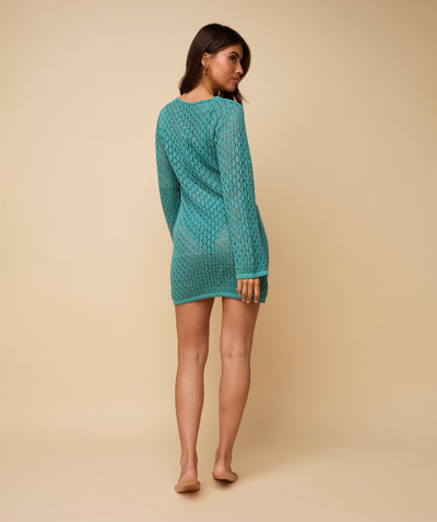 Friday Dress ~ Aqua