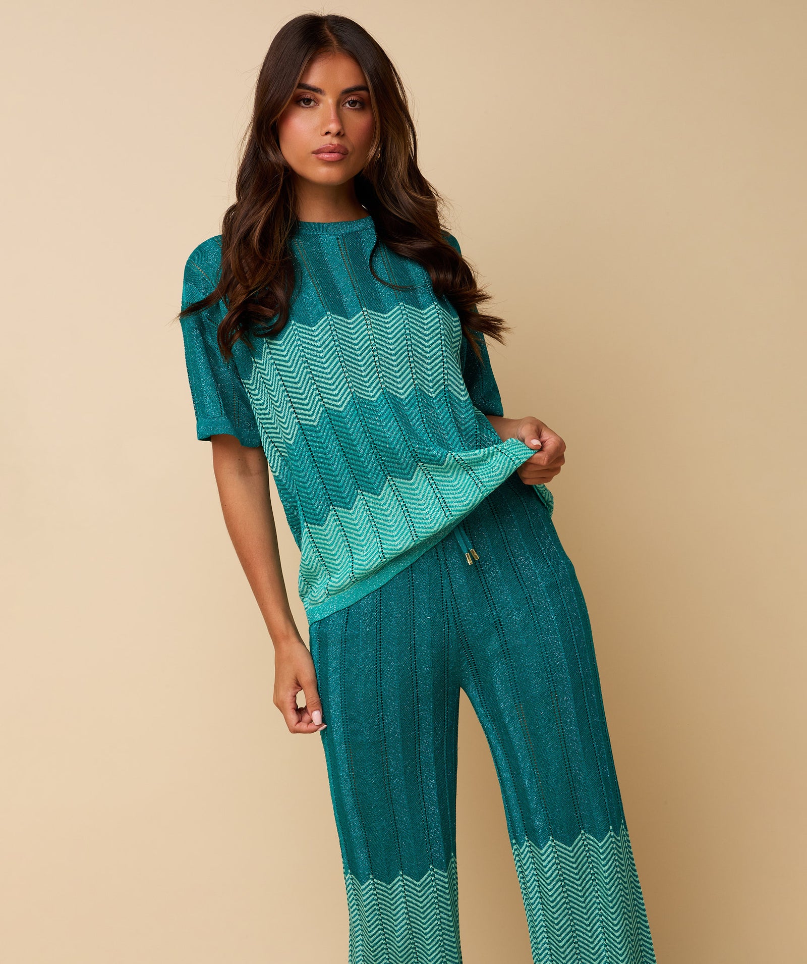 Dani T-Shirt ~ Aqua