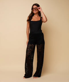 Lacy trousers ~ Black