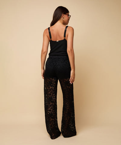 Lacy trousers ~ Black