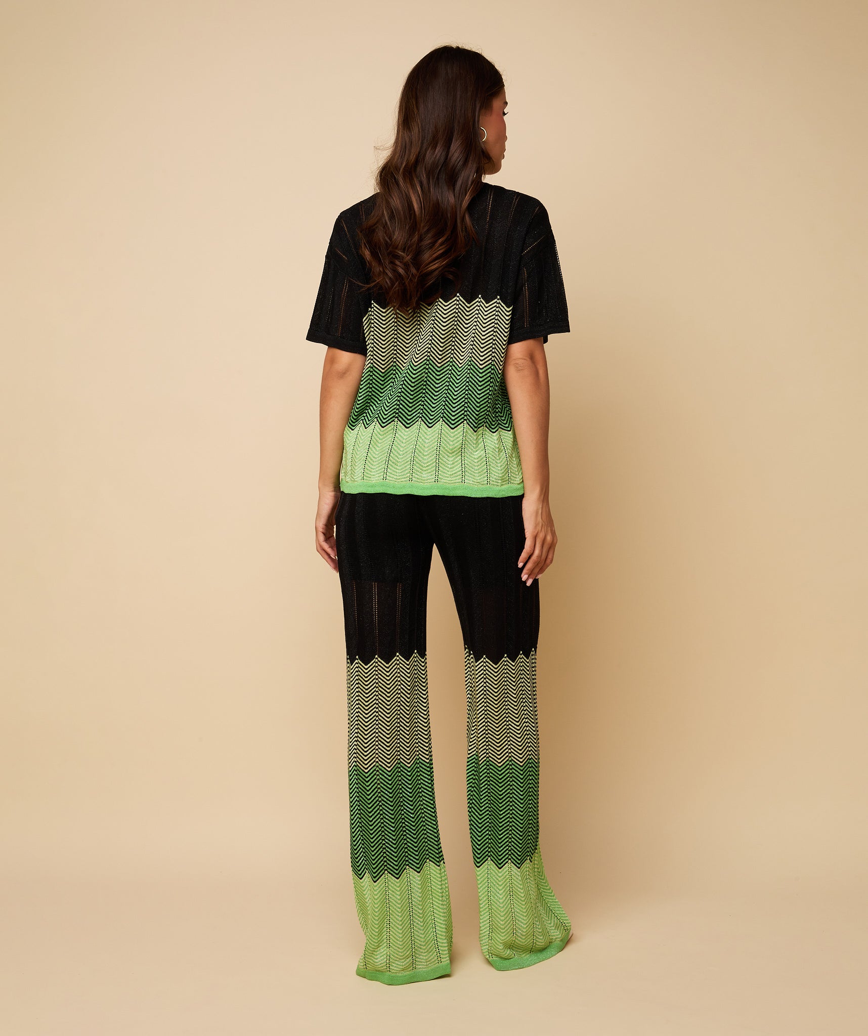Dani Trousers ~ Black / Green