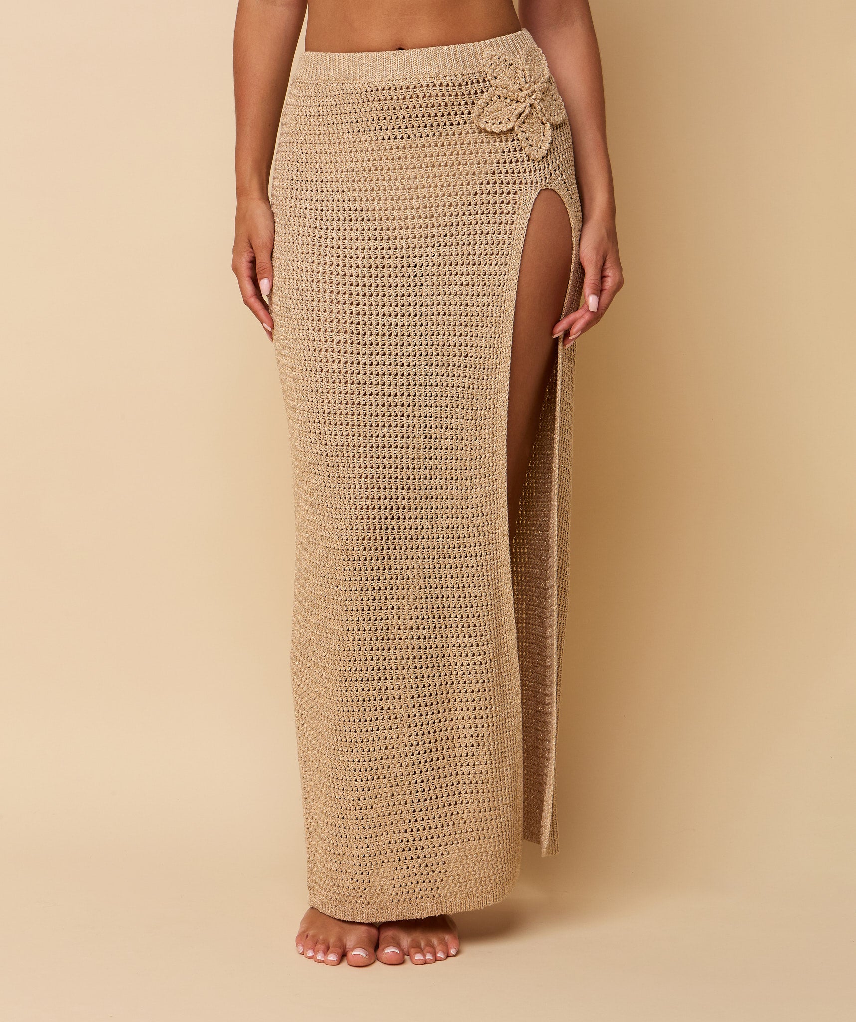 Loren Skirt ~ Gold