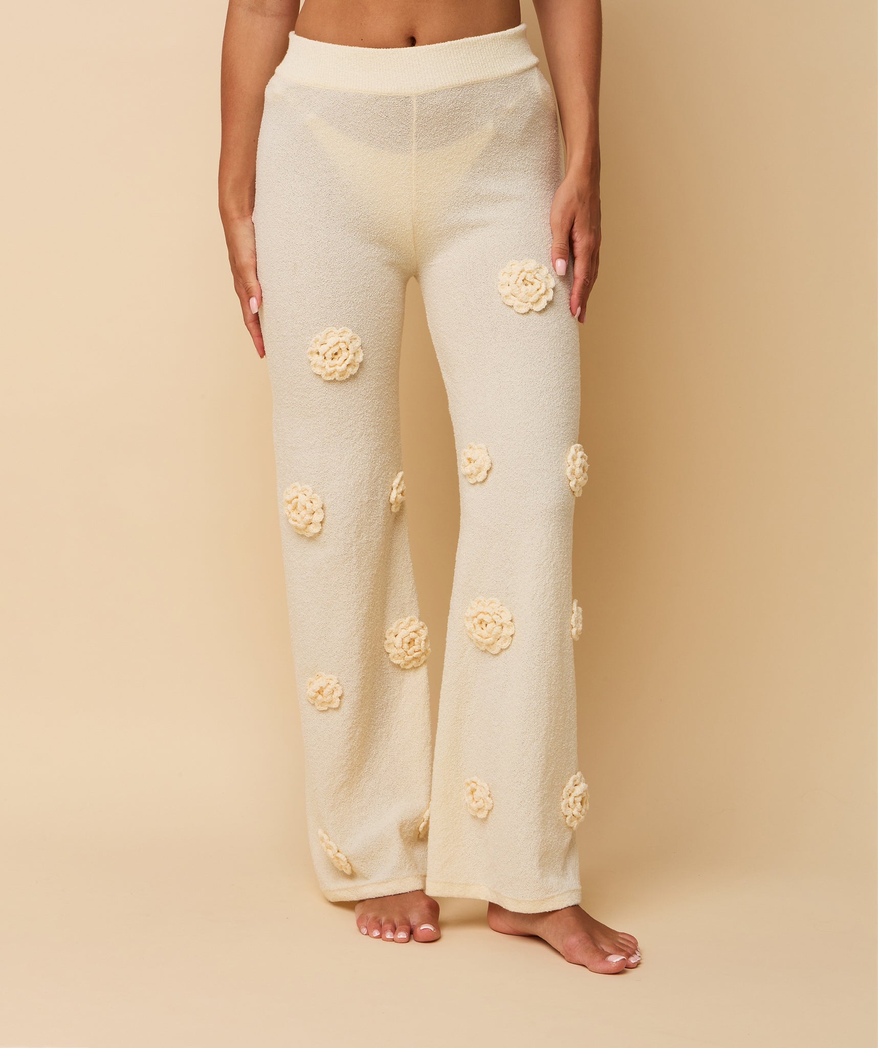 Lola Trousers ~ Cream