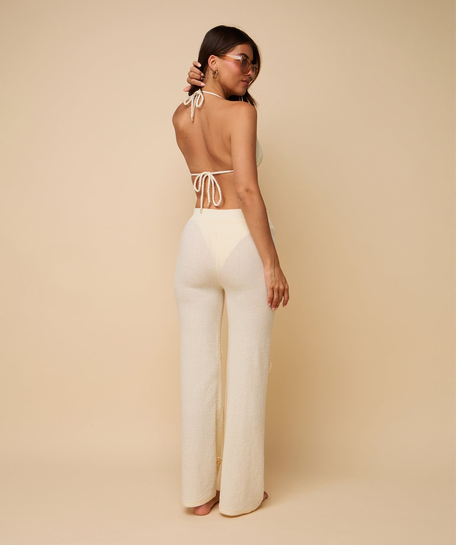 Lola Trousers ~ Cream