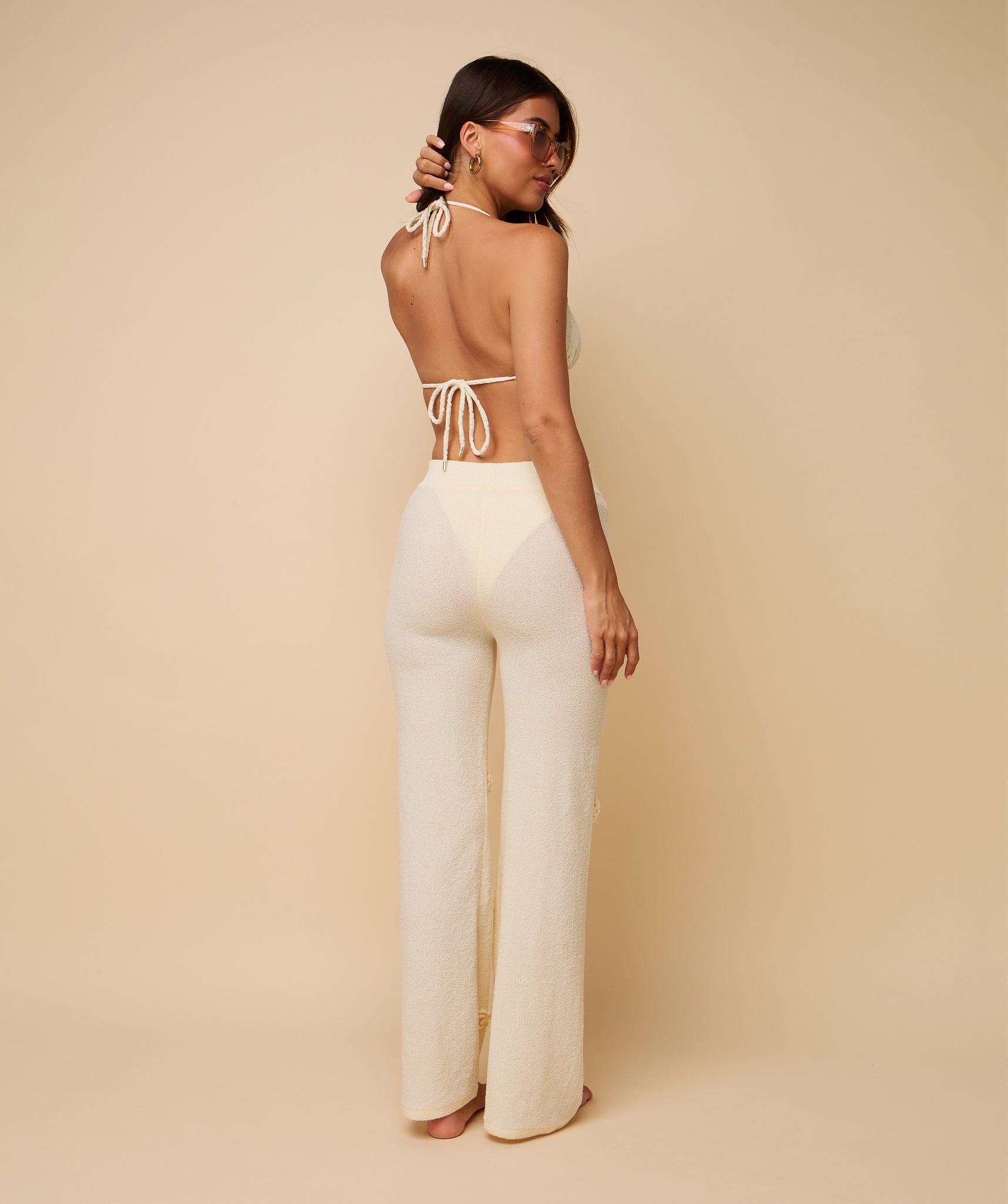 Lola Trousers ~ Cream