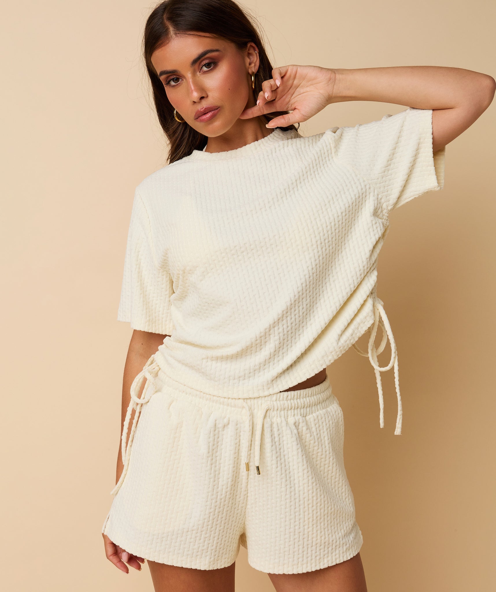Nova Shorts ~ Cream