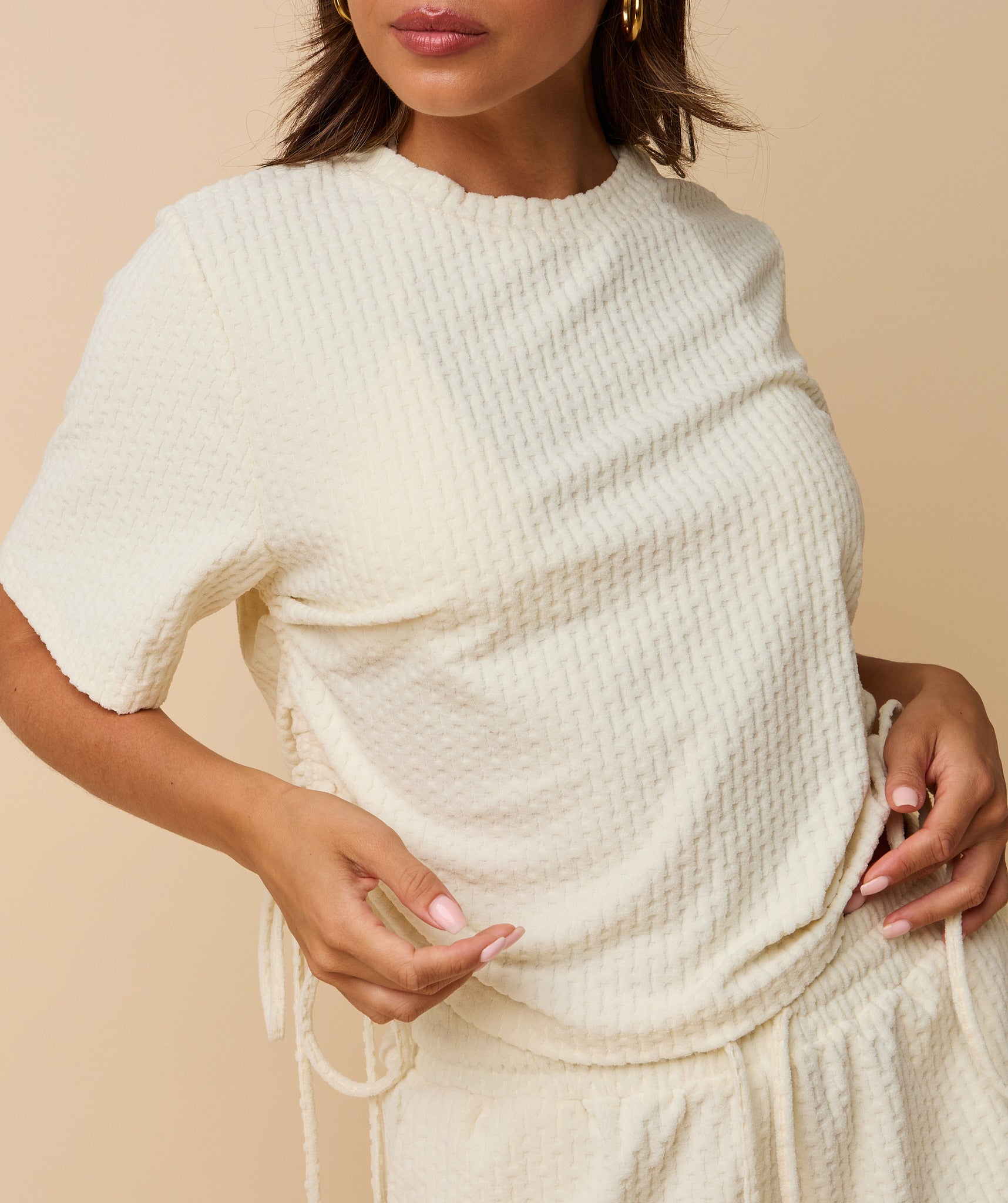 Nova Shorts ~ Cream
