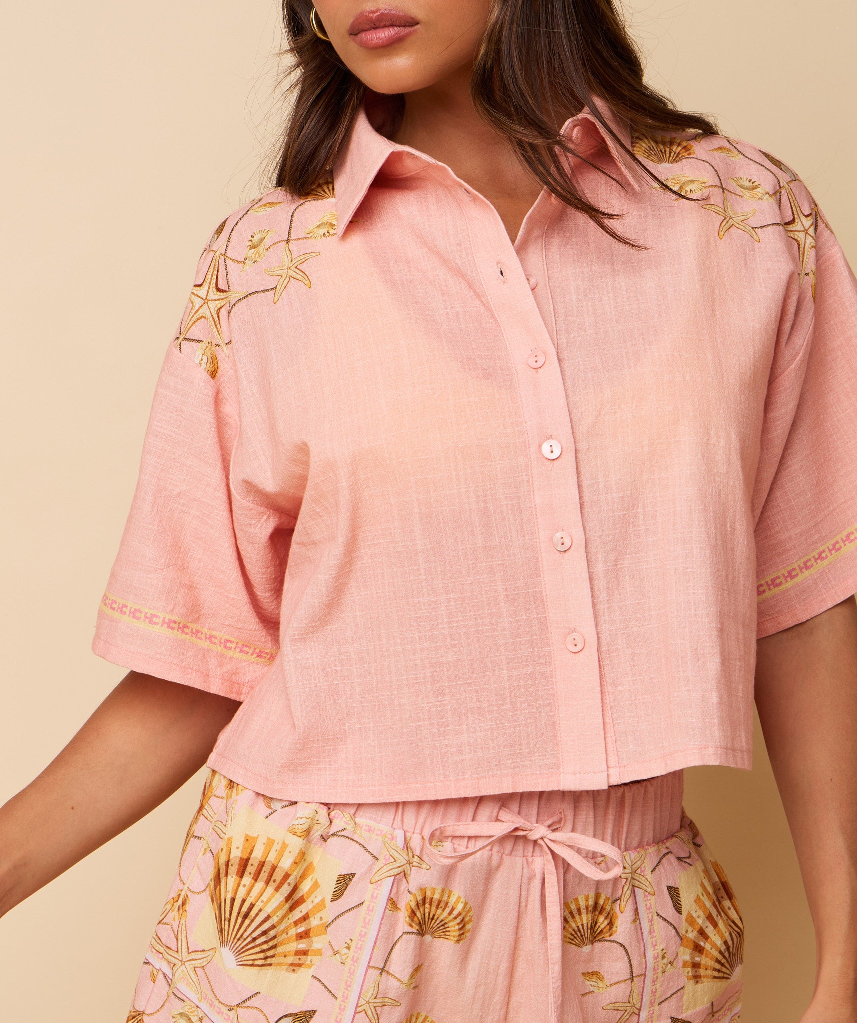 Sav Blouse ~ Pink Salt
