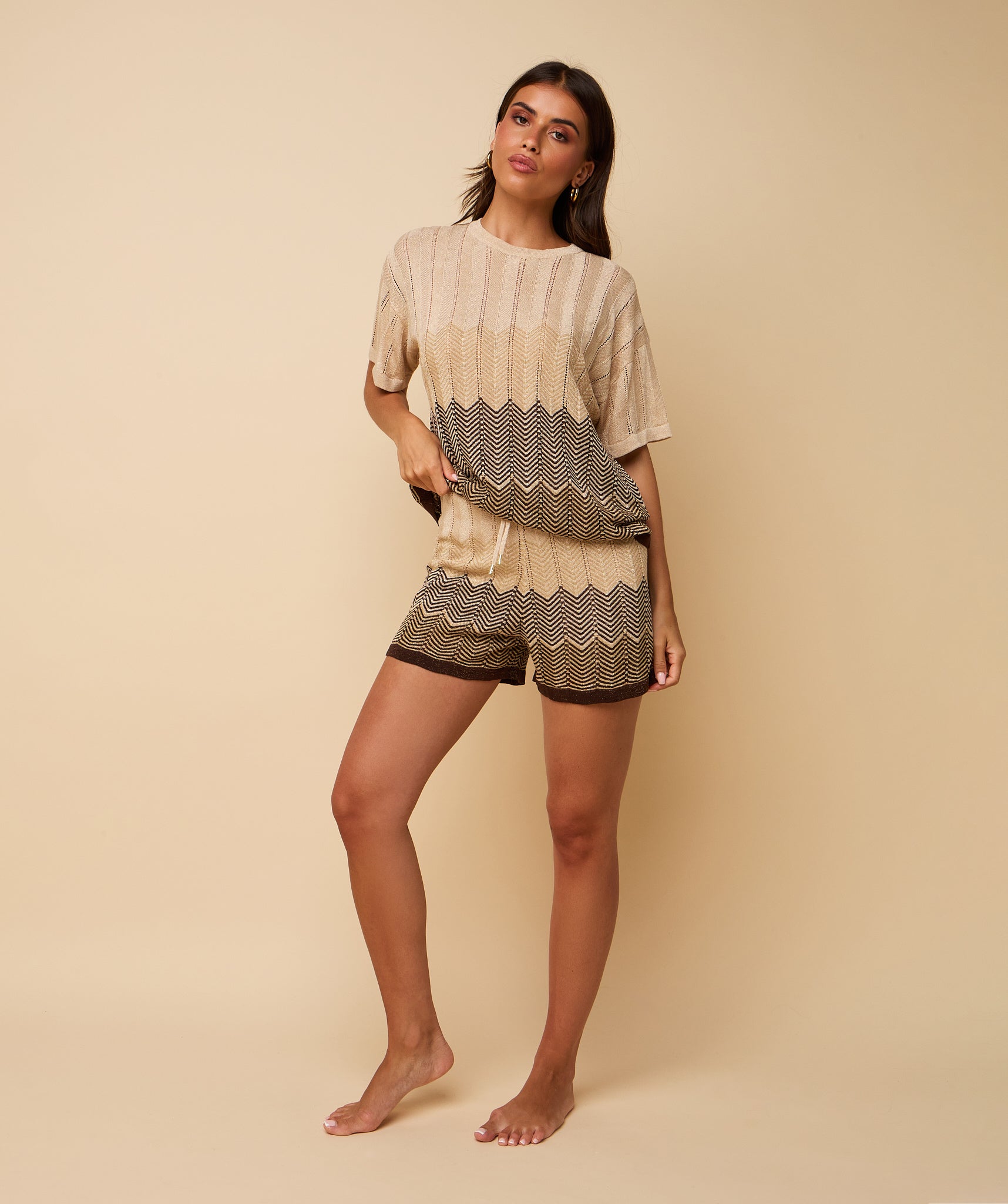 Dani Shorts ~ Ice Coffee