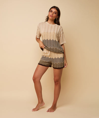 Dani Shorts ~ Ice Coffee