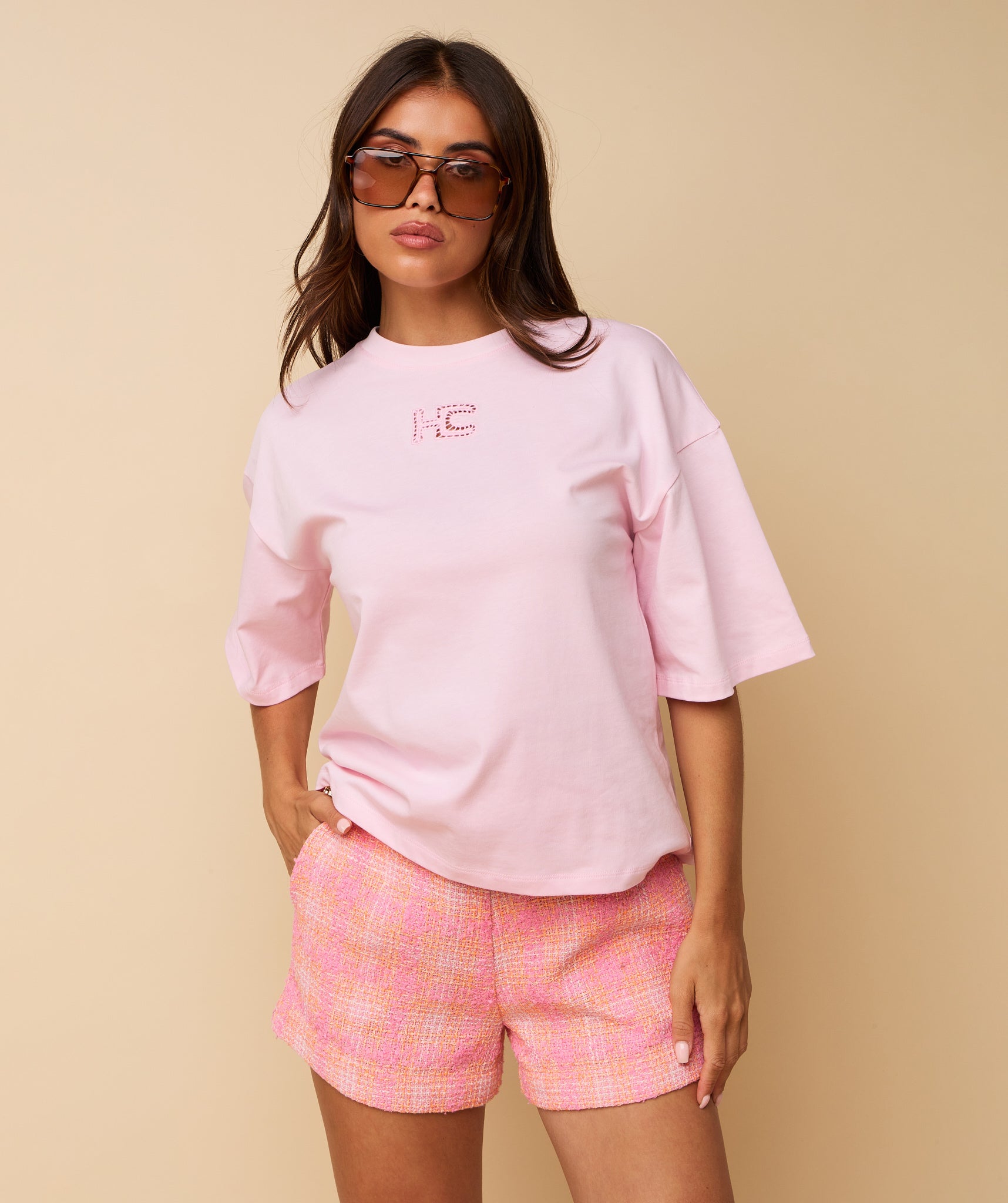 Bobbie T-shirt ~ Light Pink
