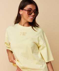 Bobbie T-shirt ~ Butter Yellow