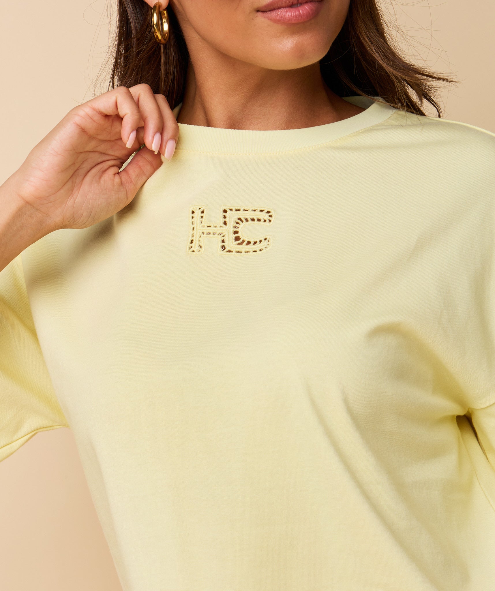 Bobbie T-shirt ~ Butter Yellow