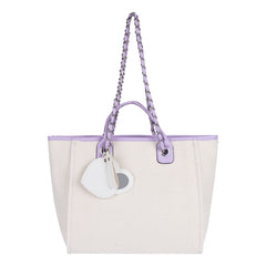 Mae Bag ~ Cream/Lilac