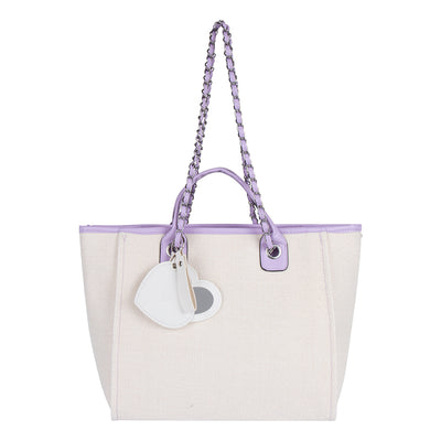 Mae Bag ~ Cream/Lilac