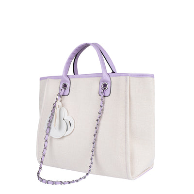 Mae Bag ~ Cream/Lilac
