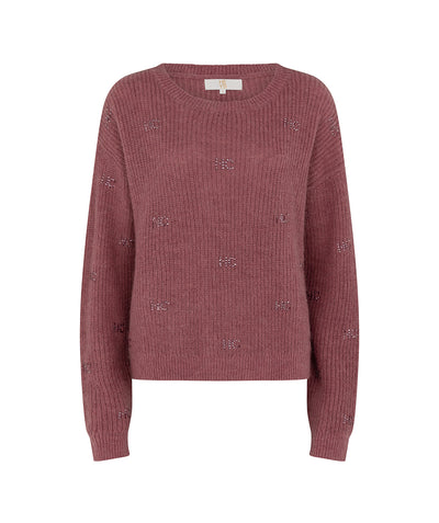 MILU SWEATER - DARK PINK