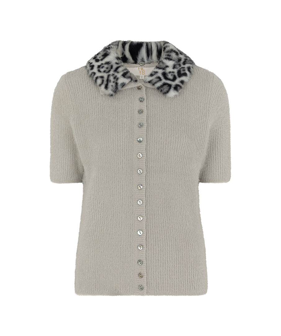 SEMMY CARDIGAN - LIGHT GREY
