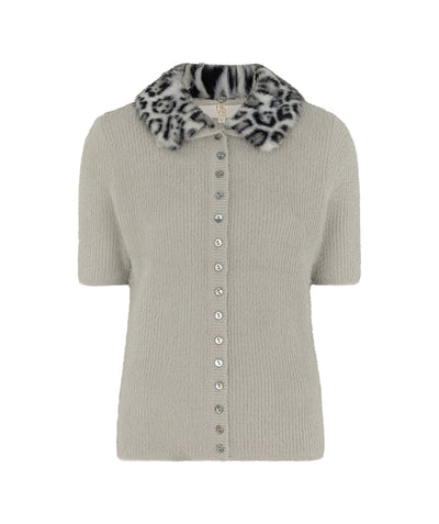 SEMMY CARDIGAN - LIGHT GREY