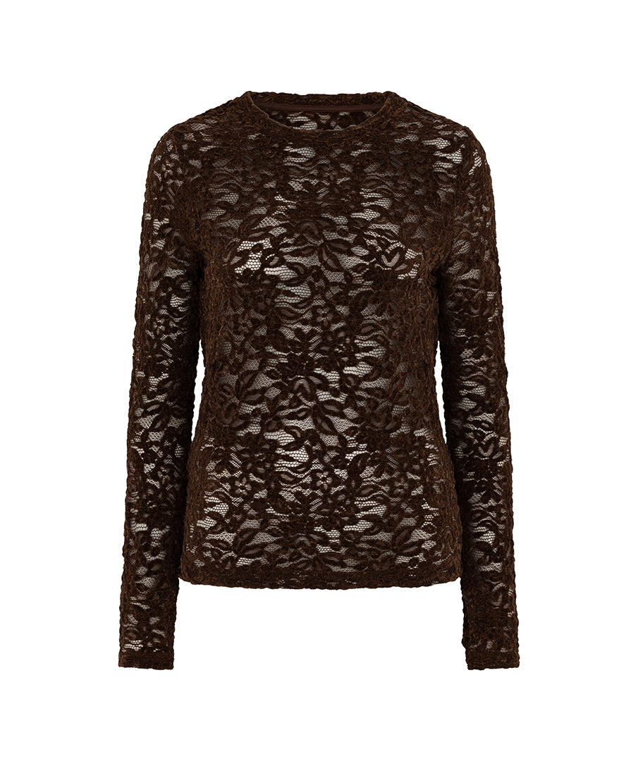 VELVET LACEY TOP
