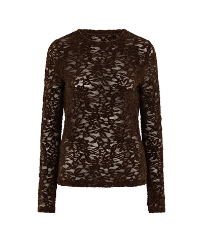 VELVET LACEY TOP