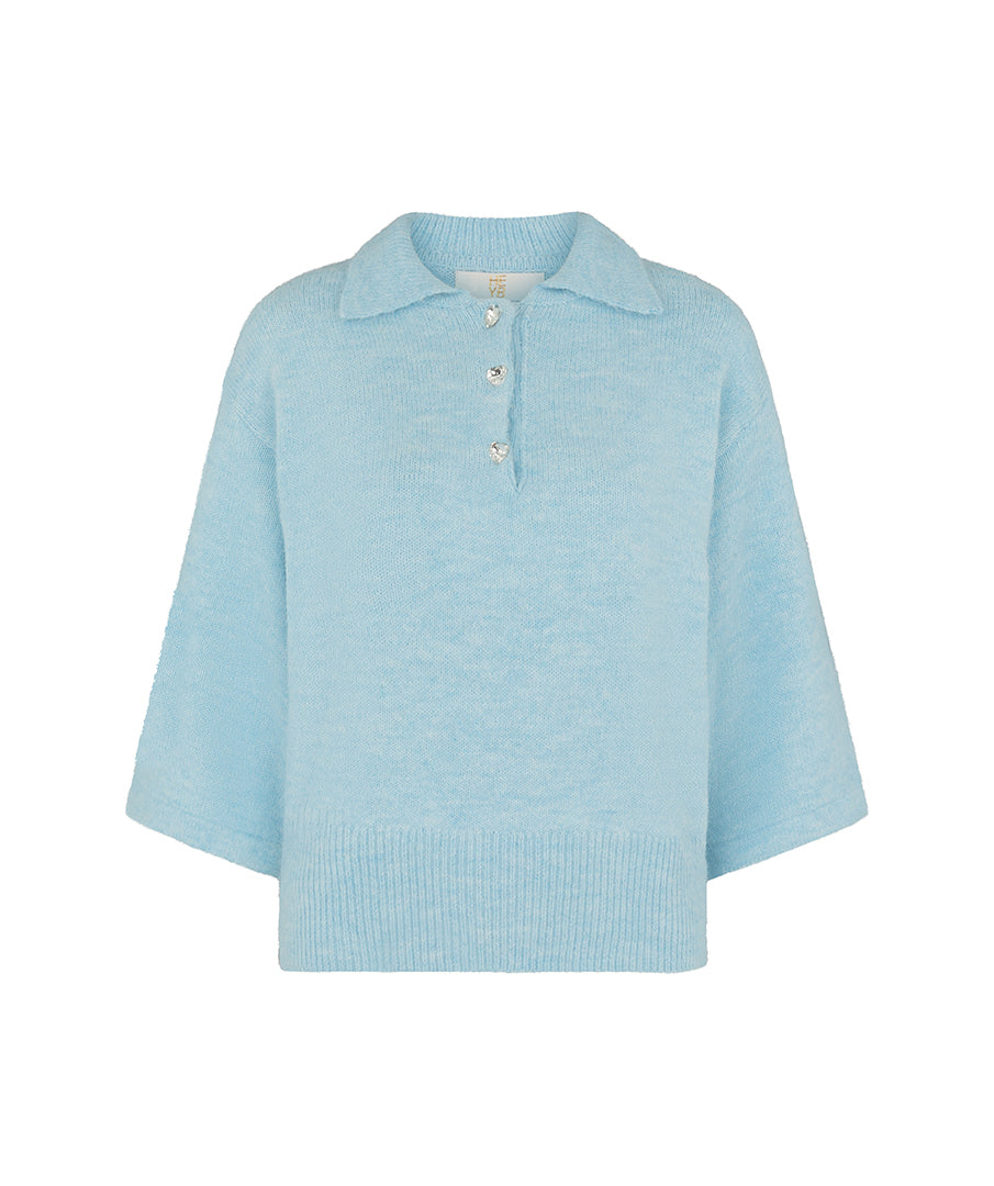 BEAU SWEATER - LIGHT BLUE