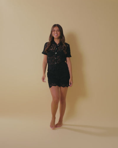 Mila Top ~ Black