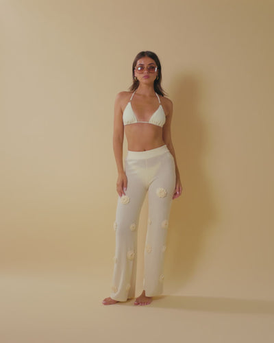 Lola Trousers ~ Cream